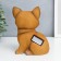 Souvenir Polystone Light "Red Lisenok" from the solar battery 17x13.5 cm