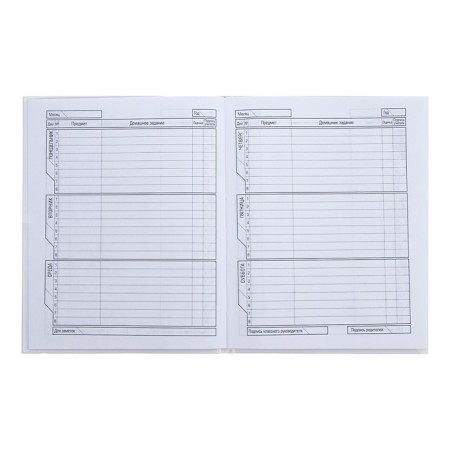 Universal diary for grades 1-11, “what?”, Firm cover, glossy lamination, 40 sheets-6