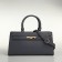Women's bag with lightning, textura, average size, color gray