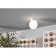 Duralo lamp, 1x28W E27, white color