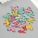 Button wood for creativity 2 punctures "Bright horse" set 16 pcs mix 3.1x2.7x0.2 cm