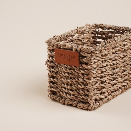 Sima Home straw's manual weaving, 12x8x8.5 cm, rectangular-4