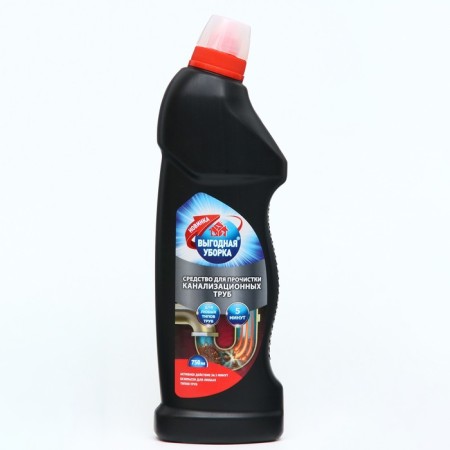 The tool for cleaning sewer pipes "Favorable cleaning", 750 ml