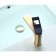 Bronze de Luxe ELEMENT EL02GB sink mixer, pour 130 mm, brass, gold/black