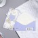 Money envelope "Happy Birthday!" Cutting, embossing, white background, yellow flowers,