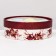 Box for Makarun tube with the window "Flowers", white-beard 20 x 6 cm