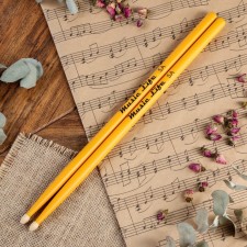 Drum sticks Music Life, 5a, maple, yellow