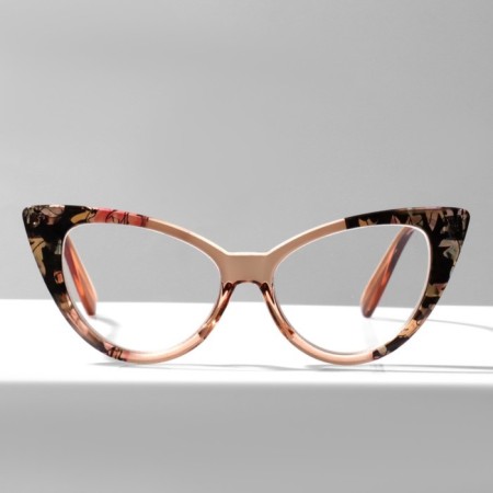 Glasses GA0481 (Color: C2 Print; Diopter: +3.5; Toning: No)-2