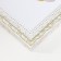 Photo frame Plastic "reed" 10x15 cm, white krakelyur