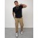 Cargo jeans men, size 44, beige color