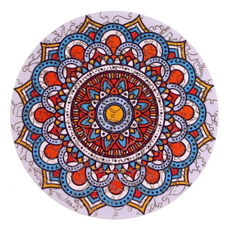 Figure puzzle "Mandala", a series "Funny toys"-1