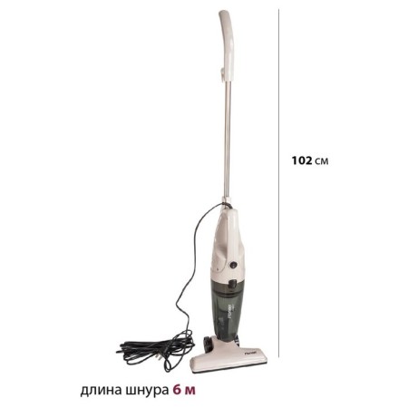 Vacuum cleaner Pioneer VC460S 2B1, vertical, 120W, 800 ml, color Sea Pearl-4