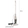 Vacuum cleaner Pioneer VC460S 2B1, vertical, 120W, 800 ml, color Sea Pearl