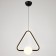 Lamp Bayerlux 1609/1bk LED 24W 4000k black 12x33 cm