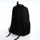 Youth backpack from textiles on lightning, 4 pockets, black/blue color