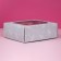 The box is self-assembly, the lid is, with the window, the "lightness" 14.5 x 14.5 x 6 cm
