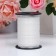 Tape for decor and gifts, white, 0.5 cm x 250 m