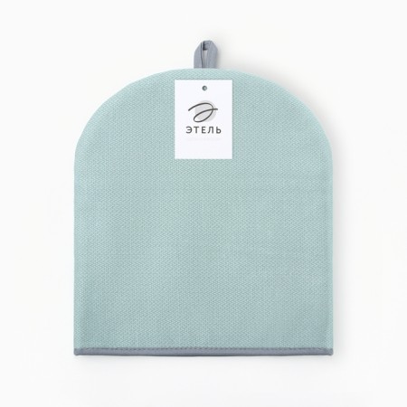 Грелка на чайник Этель Home collection green 28х28см, 61%лён, 39%хл-5
