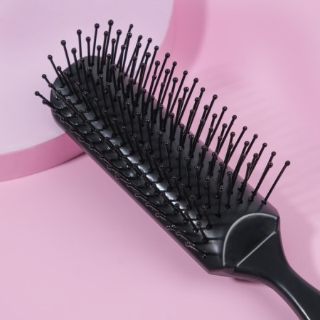 Massage comb, 3.5 × 20.5 cm, black color-2