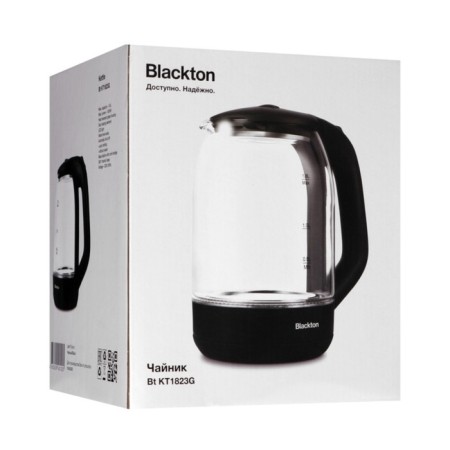 Electric kettle Blackton BT KT1823G, glass, 1.8 l, 1500 watts, black-6