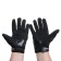 Motorcycle gloves with protective inserts, steam, size XXL, black