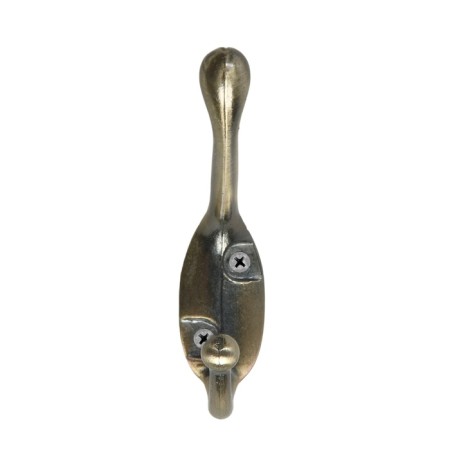 Furniture tundra hook TKD015, two -rod, bronze, 4 pcs TMP-2