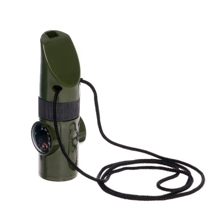 Set of the hero "Intelligence", 6 in 1: whistle, compass, flashlight, thermometer, mirror, lupa-9