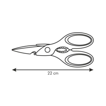 Multifunctional Tescoma Presto, 22 cm scissors-1