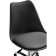 Computer chair Kolin Metal/Eco -leather/Plastic, Chrome/Black 49x56x79 cm
