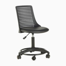 Armchair children's click furniture 2137, black