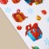 Interior sticker "Happy New Year", 29.7 x 42 cm, New Year