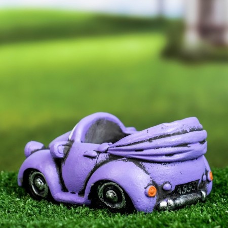 Pot "Machine" Lilac, 14x8x7cm-3