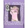 Set for girls, height 86 cm, purple color