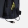 Male sling bag from textiles, with USB, gray color