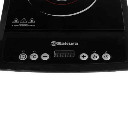 Induction tile Sakura SA-7152RF, 2000 watts, 1 burner, black-2