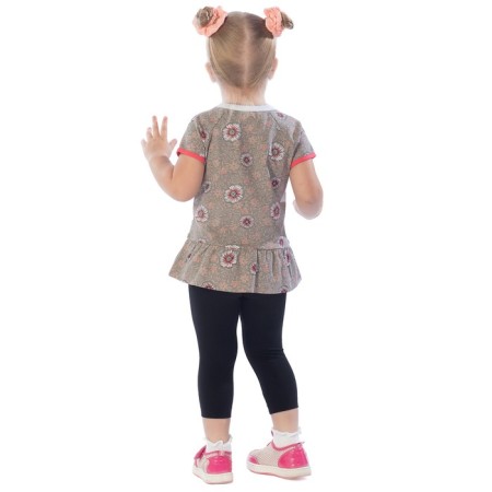 Tunic "Sofochka", height 116 cm, brown color-3