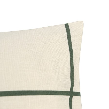 A set of pillowcases "Etel" beige cage, 50x70 cm - 2 pcs, 100% cotton, calico-1