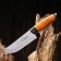 Hunting knife "Taurus" steel - 40x13, handle - wood, 29 cm