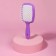 The comb is massage, wide, ventilated, 8.3 × 20 cm, color mix