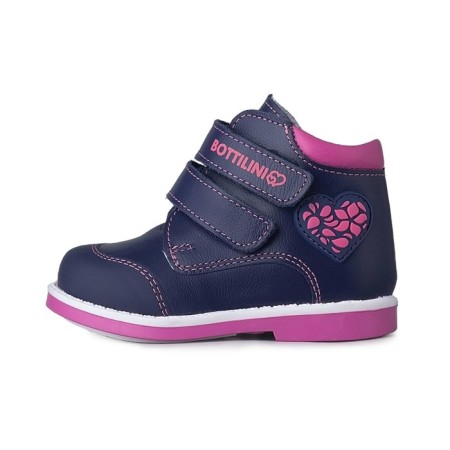 Baby boots, size 23, blueberry color-1