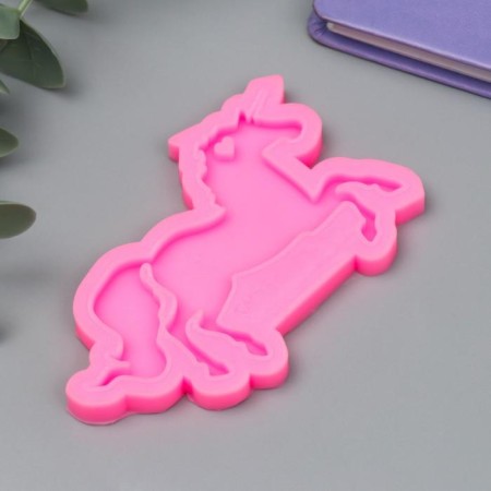 Mold Silicon "Unicorn with the Heart"-1