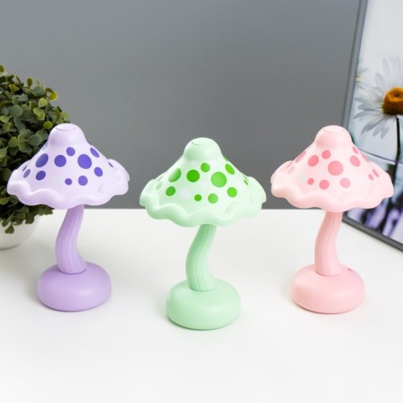 Nightlight "Mushroom" LED 2W USB AKB MIX 13x13x21 cm Risalux