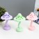 Nightlight "Mushroom" LED 2W USB AKB MIX 13x13x21 cm Risalux