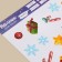 Window sticker "Magic near", 50 x 70 cm, New Year