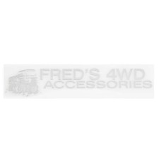 Шильдик металлопластик SW 4WD FRED'S ACCESSORIES серый, наклейка, 140*25 мм , SNO.95 GREY