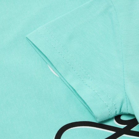 Set for a boy (T -shirt/shorts), menthol/blue color, height 86 cm-2