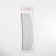 Frone file for a file, on a foamed basis, abrasiveness 180, 18 cm, packing 10 pcs, color gray