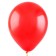 Latex ball 12 ", pastel, set 100 pcs., Red color
