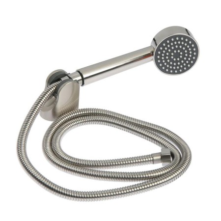 Accoona A7130A bath mixer, one -leaf, with shower set, brass, satin-5