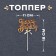 Topper "Happy Birthday", Color Gold